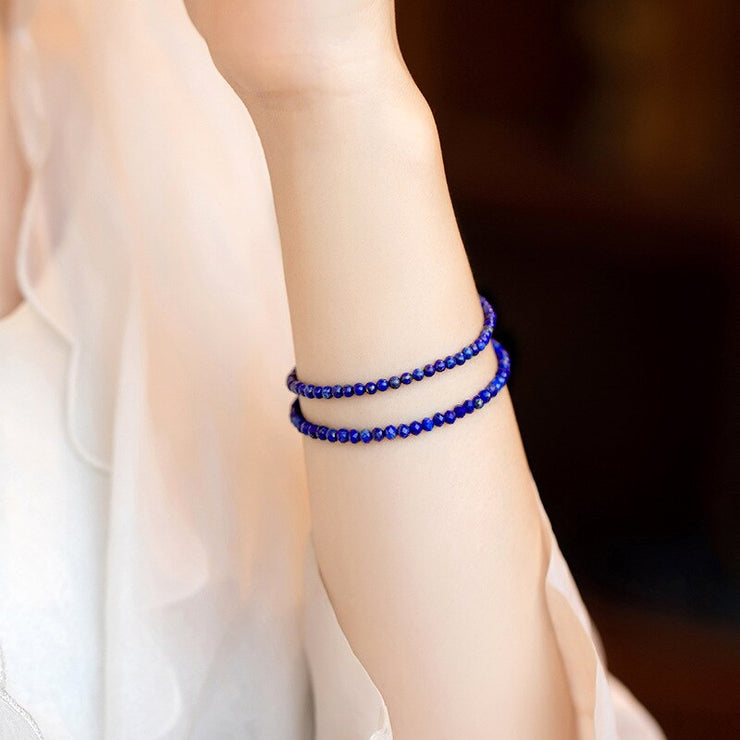 Feines Armband in Lapis-Lazuli