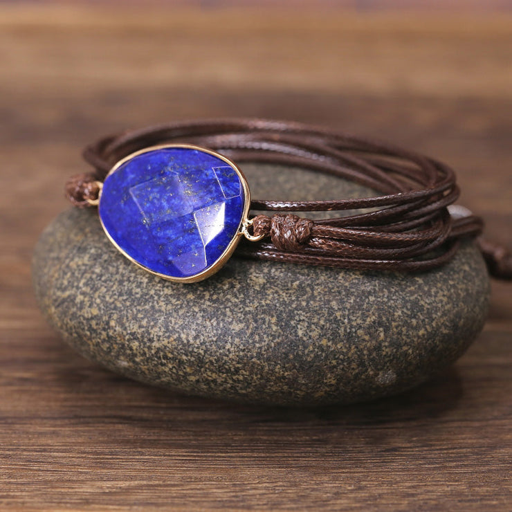 "Wahrheit" Armband in Lapis-Lazuli