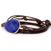 Bracelet "Vérité" en Lapis-lazuli