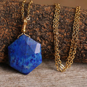 Lapis-Lazuli-Halskette